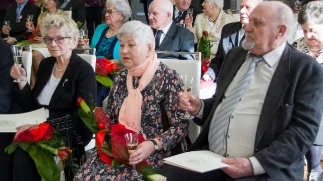 Tczew - Nawet 60 lat razem! Jubilaci nagrodzeni