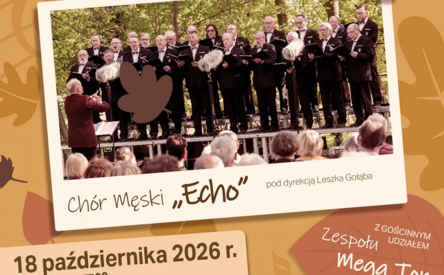 Tczew - Koncert jesienny Chóru Męskiego Echo
