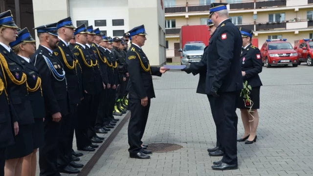 Tczew - Dzień Strażaka w Tczewie. Podziękowania za oddaną służbę