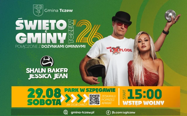 Tczew - Święto Gminy Tczew. Na początek Shaun Baker & Jessica Jean