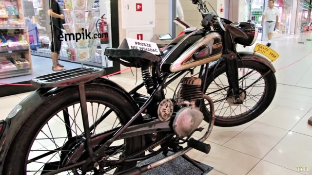 Tczew - Zabytkowe motocykle w Galerii Kociewskiej