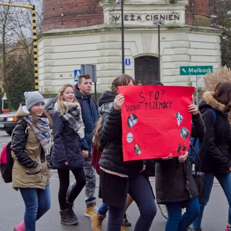 Tczew - Marsz "STOP PRZEMOCY"