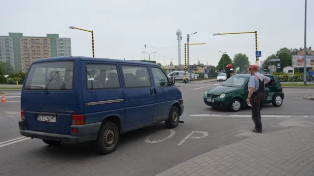 Tczew - Kociewska/Żwirki. Wypadek z udziałem trzech samochodów