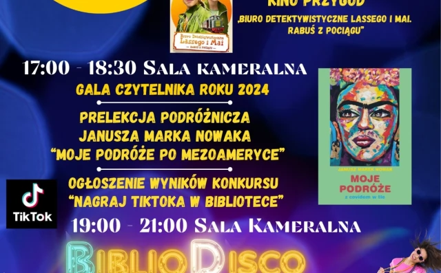 Tczew - Noc Bibliotek 2025 w Gniewie