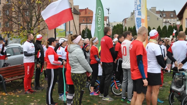 Tczew - Parkrun Tczew na biało-czerwono - świętujemy Niepodległość