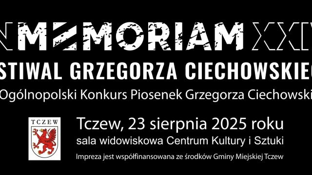 Tczew - In Memoriam Festiwal Grzegorza Ciechowskiego już wkrótce!
