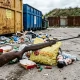 Tczew - Wiatrówka w śmietniku. Na miejsce wezwano policję