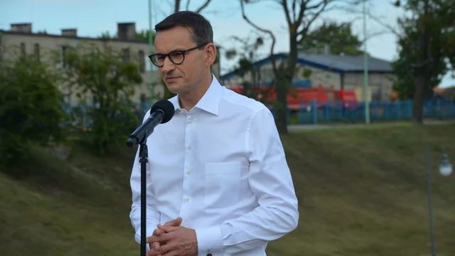 Tczew - Mateusz Morawiecki z wizytą w Tczewie - "Ten most będzie perłą historii"