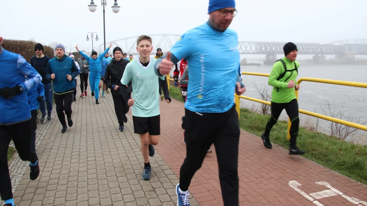 Tczew - Parkrun na niebiesko