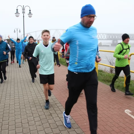 Tczew - Parkrun na niebiesko