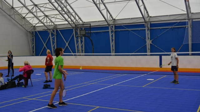 Tczew - Igrzyska Młodzieży Szkolnej w Badmintonie dziewcząt i chłopców
