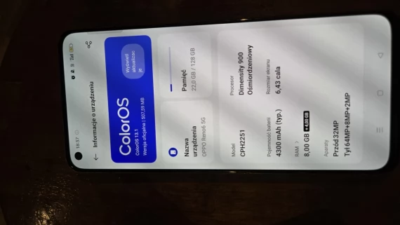 Tczew - Oppo Reno6 5 G 128 GB