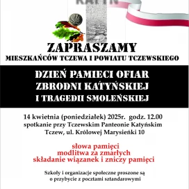 Tczew - Dzień Pamięci przy tczewskim Panteonie Katyńskim