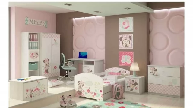 Tczew - Komplet mebli dziecięcych Myszka Minnie