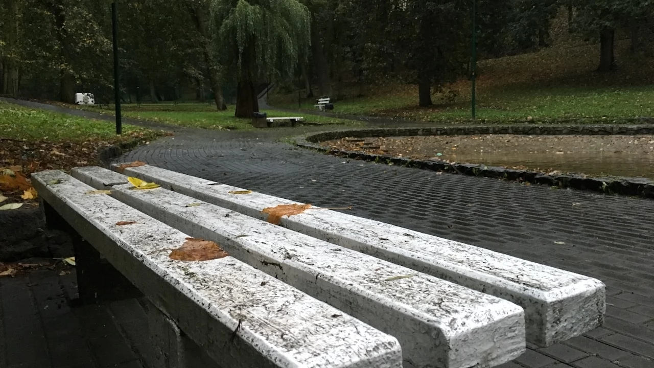 Tczew - Park Miejski jesienią z dnia 7.10.2016