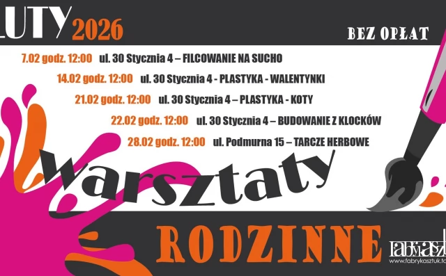 Tczew - Rodzinne warsztaty w Fabryce Sztuk
