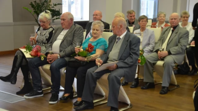 Tczew - Jubilaci o recepcie na długotrwałe pożycie: "W dzień się kłócić, w nocy godzić"