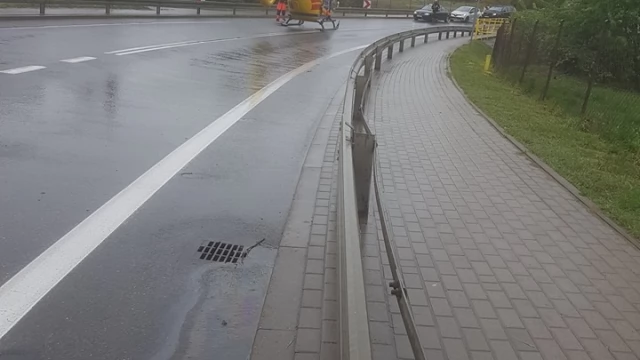 Tczew - Wypadek w Miłobądzu. Poszkodowana ciężarna i 11-letnie dziecko