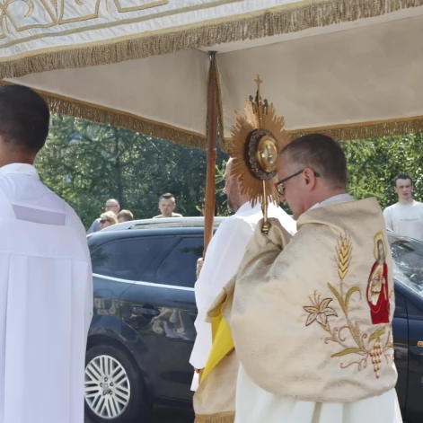 Tczew - Boże Ciało - procesja z Najświętszym Sakramentem