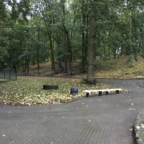 Tczew - Park Miejski jesienią z dnia 7.10.2016
