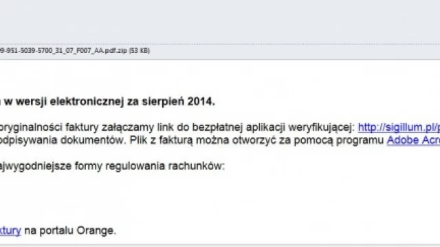 Tczew - Uwaga na fałszywe faktury!