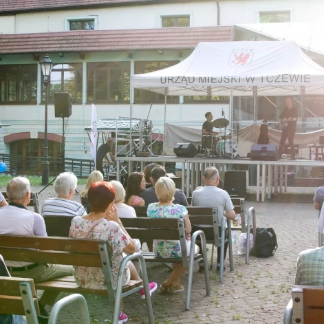 Tczew - Muzyczna Starówka - zagrał Romek Puchowski