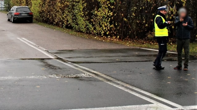 Tczew - 24-letnia motocyklistka najechała na tył audi