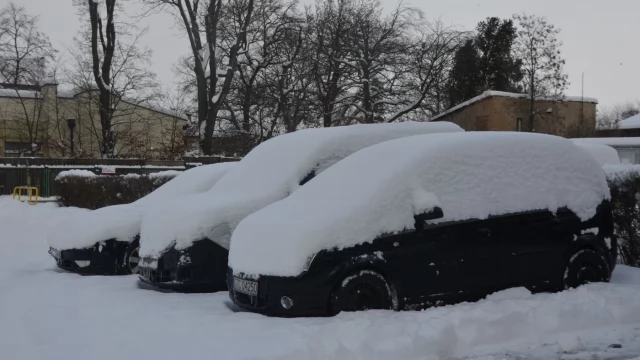 Tczew - Napadało białego puchu, jeszcze go przybędzie. Potem mróz