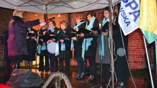 Tczew - Koncert w średniowiecznych ruinach dla uczczenia niepodległości