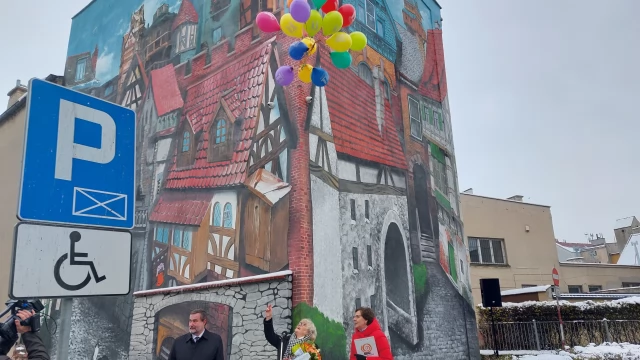 Tczew - Mural na Starym Mieście już gotowy