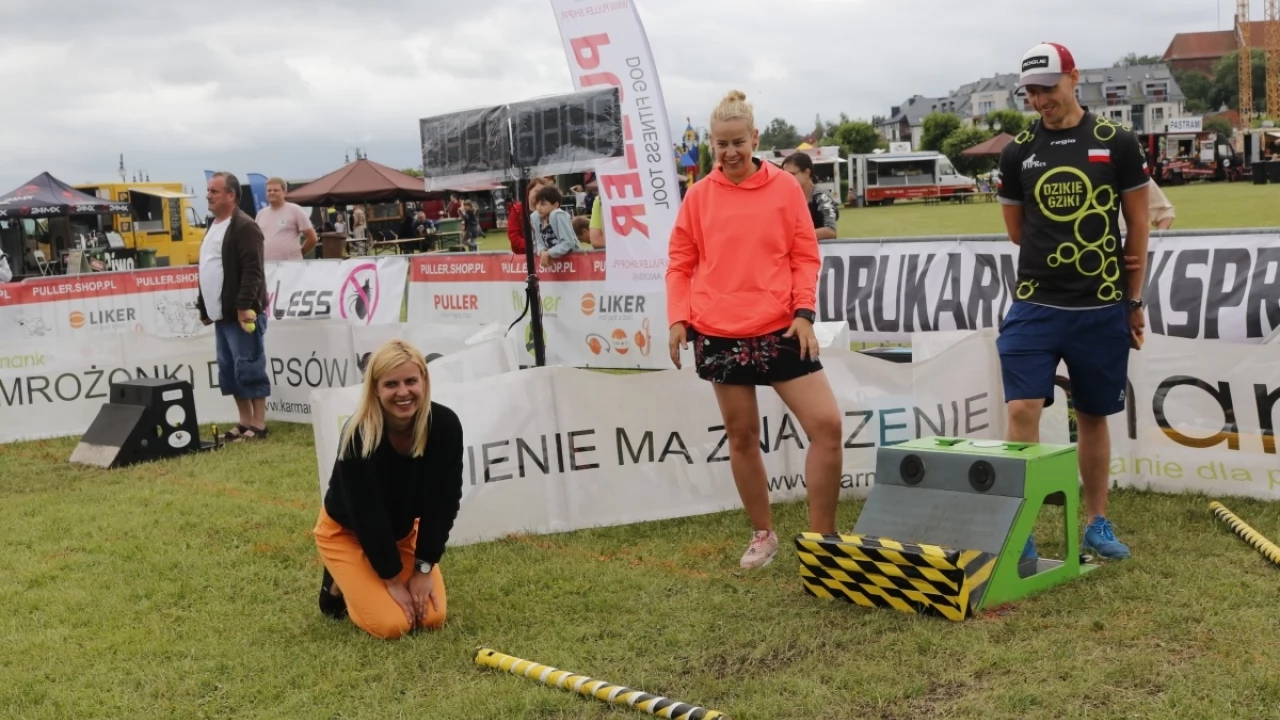 Tczew - Zawody Flyball, czyli wyścig psich sztafet