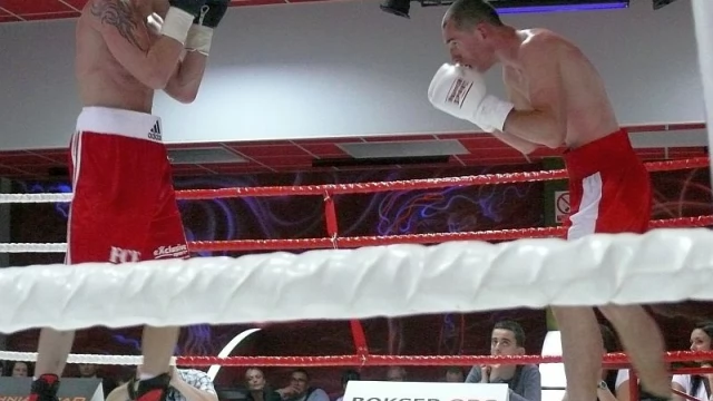 Tczew - Tczewskie boxing show - Patryk Litkiewicz zwycięski