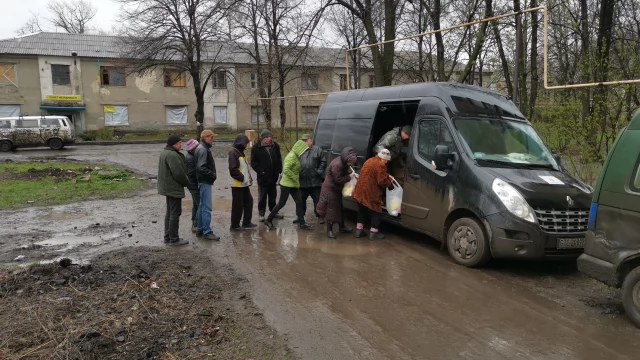 Tczew - Pomoc z Tczewa dotarła do Donbasu