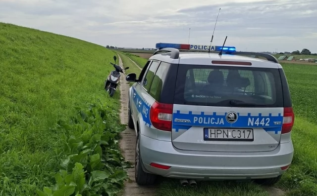 Tczew - Trzy promile alkoholu i skuterem ruszył w drogę. 40-latek odpowie przed sądem