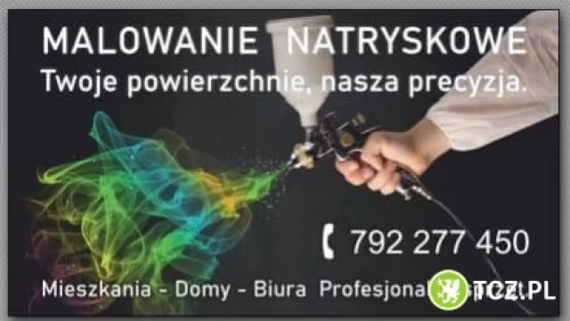 Tczew - Malowanie natryskowe/szpachlowanie