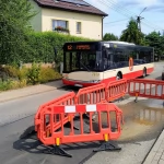 Tczew - Zmiany w kursowaniu autobusów po awarii wodociągowej na Broniewskiego