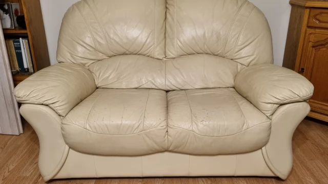 Tczew - 2 - osobowa skórzana kanapa