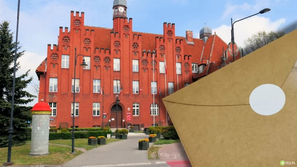 Tczew - Agitacja wyborcza na terenie ratusza?