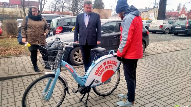 Tczew - Ruszyły testy rowerów MEVO
