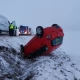Tczew - Trudne warunki na drogach - są wypadki i kolizje. Uważajcie!