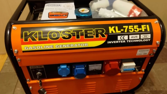 Tczew - Agregat prądotwórczy KLOSTER KL - 755 FI