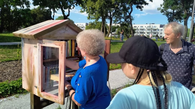 Tczew - Biblioteka plenerowa na Piotrowie