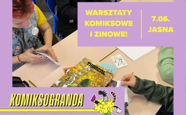 Tczew - KOMIKSOGRANDA '26 - komiksy, ziny i kreatywna sobota w Jasnej!