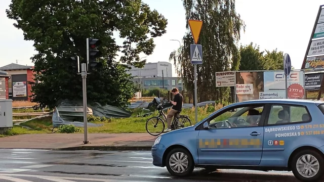 Tczew - Na szczęście nikomu nic się nie stało