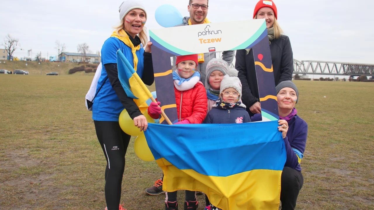 Tczew - Parkrun - "Solidarni z Ukrainą"