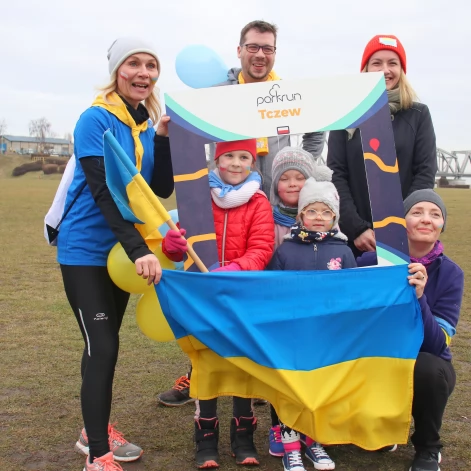 Tczew - Parkrun - "Solidarni z Ukrainą"