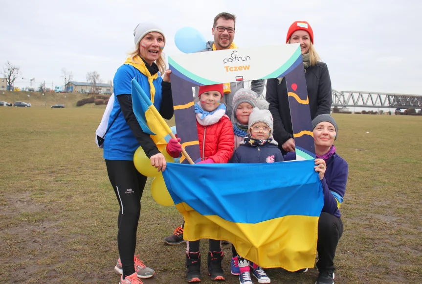 Tczew - Parkrun - "Solidarni z Ukrainą"