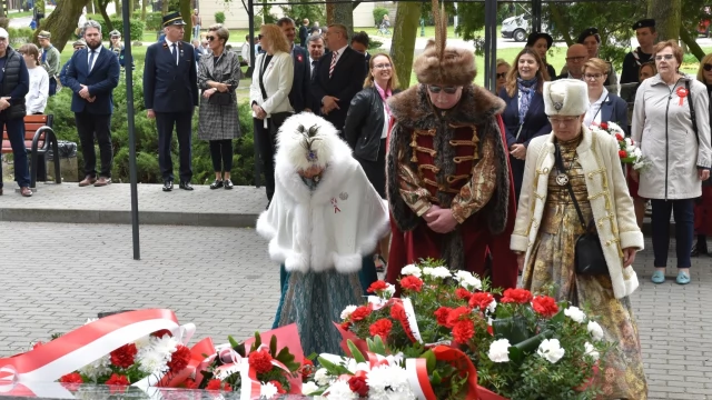 Tczew - Tczew uczcił 234. rocznicę uchwalenia Konstytucji 3 Maja