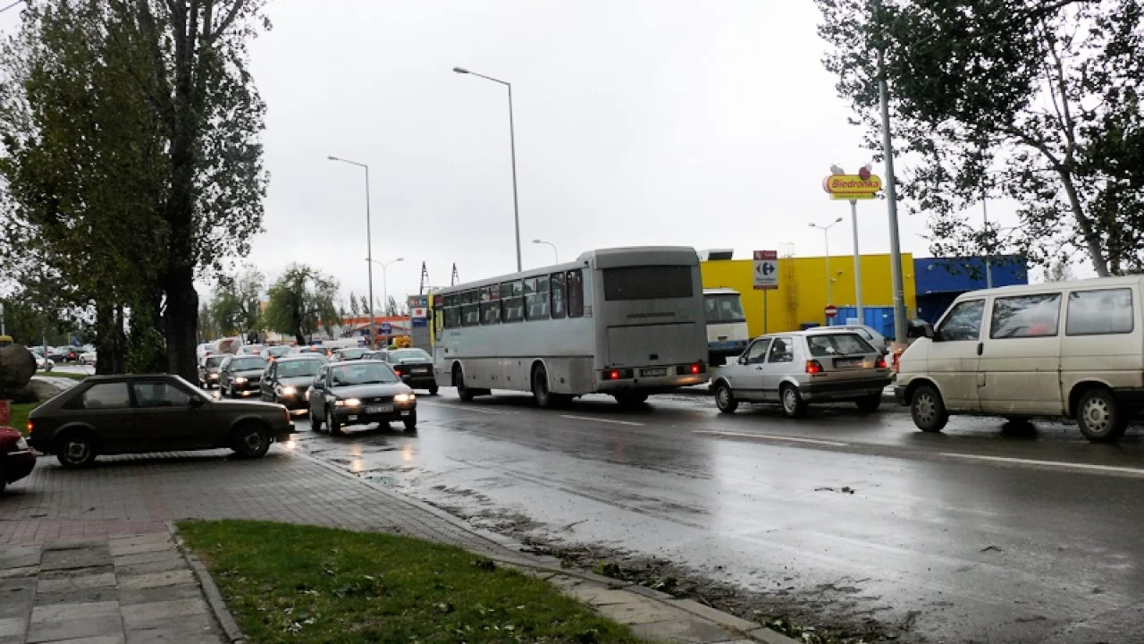 Tczew - Skutki wichury w Tczewie
