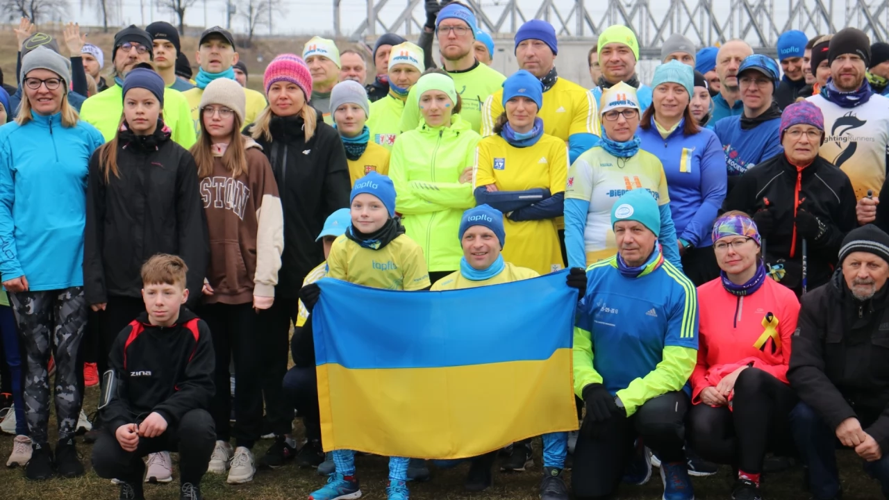 Tczew - Parkrun - "Solidarni z Ukrainą"